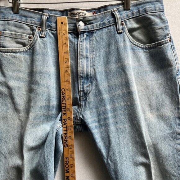 Vintage Levi’s 505 Straight Fit Light Blue Men's Jeans Sz 36 - Picture 9 of 13